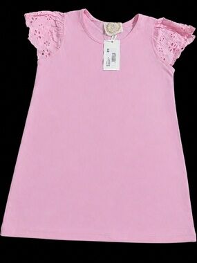 Beaufort Bonnet Ellen’s Eyelet Top Size 10 Pier Party Pink NWT